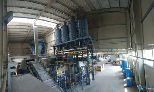 Relokacja maszyn fabryki płyt celulozowo - cementowych